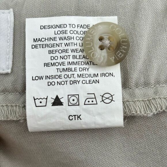 Columbia Bolder Shorts Fossil Women’s Size 10 - Picture 6 of 7